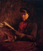 Frank Duveneck - Girl Reading